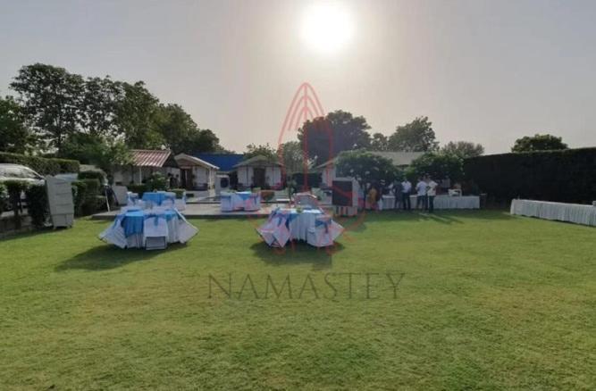 Luxury Farmhouse In Chhatarpur With Pool New Delhi Bagian luar foto